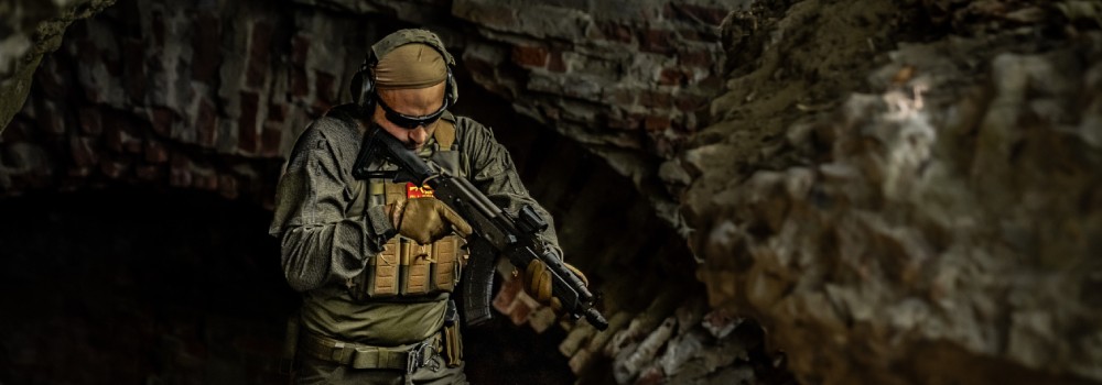 Karabina Mini Jack Okopnik Gen.I Cerakote Brown 7.62x39 mm WBP Rogów x Slav Operator