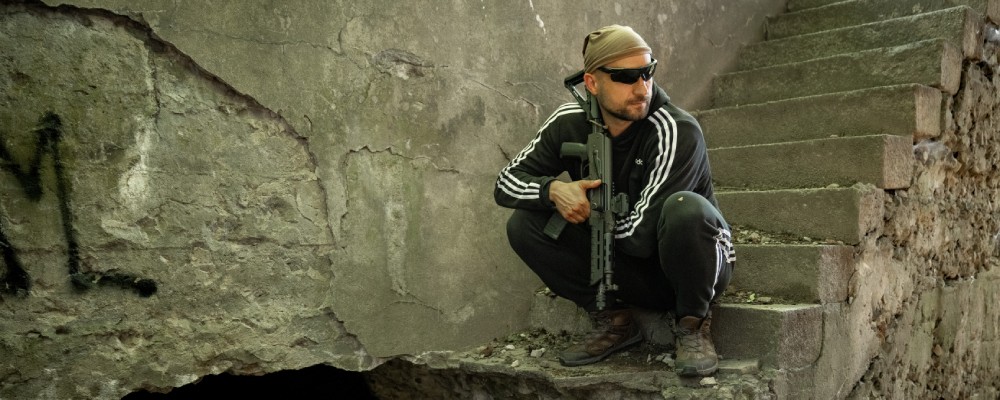 Karabina Mini Jack Okopnik Gen.I Cerakote Brown 7.62x39 mm WBP Rogów x Slav Operator