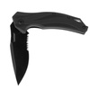 Kershaw - Zavírací nůž EDC Lateral Black Serrated - 8Cr13MoV - černý - 1645BLKST