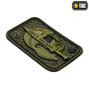 M-Tac - Morální nášivka - Molon Labe Ace Jacquard - Olive / PVC - 51127001