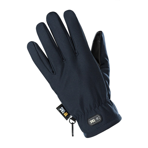 M-Tac - taktické rukavice Soft Shell Thinsulate - tmavě námořnická modrá - 90308015