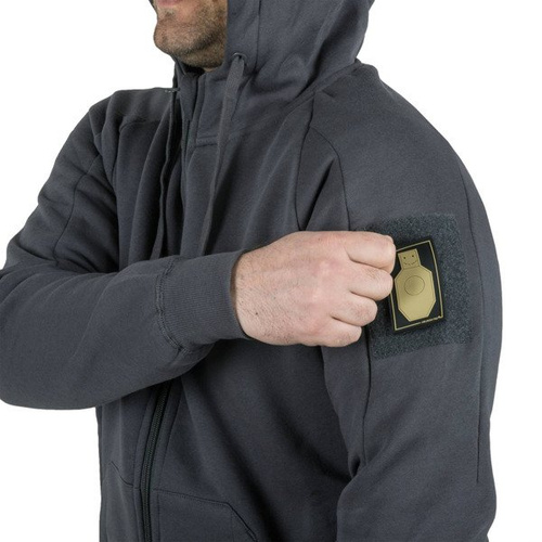 Helikon - Urban Tactical Hoodie® Lite - FullZip - šedá - BL-ULF-CB-19