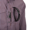 Helikon - Košile pro skryté nošení - Foggy Grey Plaid - KO-CCC-CB-PC