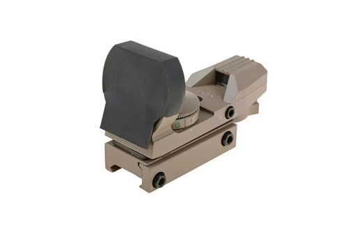 Theta Optics - Replika kolimátorového zaměřovače otevřená - hliník - hnědá - THO-10-007850