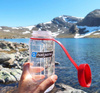 Nalgene - Láhev s širokým hrdlem 32 oz - 63 mm uzávěr - 1,1 l - šedá - 2020-1532