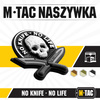 M-Tac - No Knife - No Life 3D PVC náplast - černá / bílá - 51128236