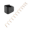 Strike Industries - EMP Extended Magazine Plate pro Glock G17 / G22 - 9 mm / .40 cal - hliník - černý - SI-EMP-AL-G17