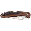 Spyderco - Nůž Delica® 4 FRN Flat Ground Brown - C11FPBN