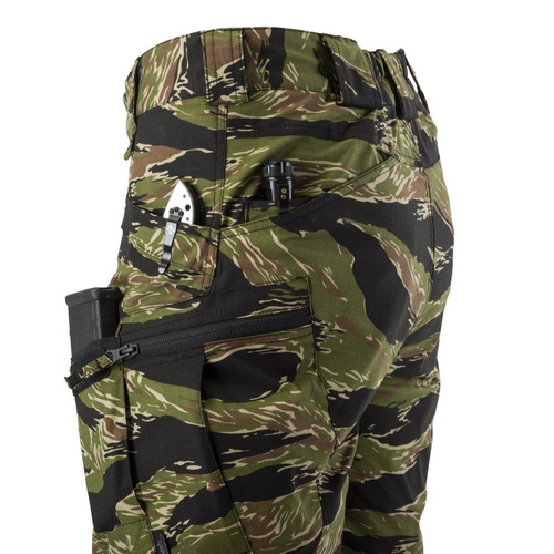 Helikon - Městské taktické šortky 11" - PolyCotton Stretch Ripstop - Tiger Stripe - SP-UTK-SP-62 