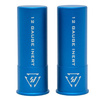 Strike Industries - Hliníková kulatá atrapa ráže 12 mm - 2 ks - SI-DR-AL-12GA-BLU