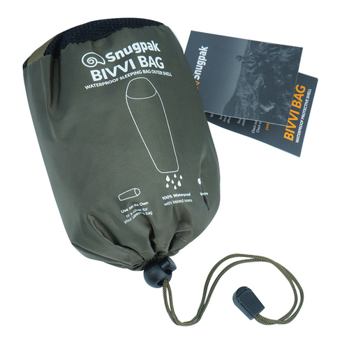 Snugpak - Nepromokavý spací pytel Bivvi Bag - 228 x 85 x 65 cm - olivový - 10113100217