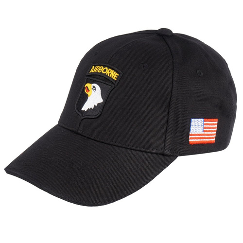 FOSTEX - Kšiltovka 101st Airborne - Bavlna - Černá - 215151-223