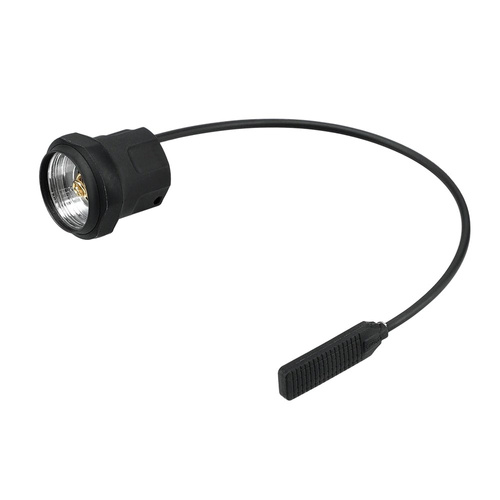 Walther - HFC1 LED taktická svítilna s baterií 3200 mAh a gelovým spínačem Remote Switch - 1000 lm - černá - 3.7145