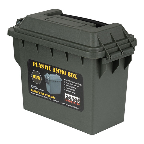 Fosco Industries - Box na náboje Mini - 2,3 l - Polymer - Zelený - 465201