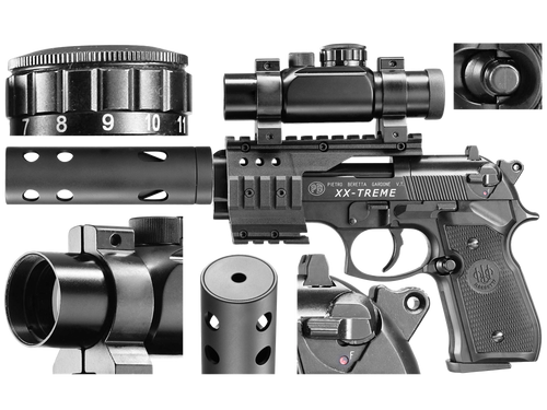 Umarex - Beretta M92 FS XX-Treme vzduchová pistole - CO2 - 4,5 mm - 419.00.51