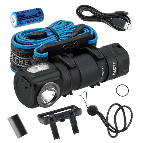 Walther - Svítilna LED HLC1r - 500lm - černá - 3.7137