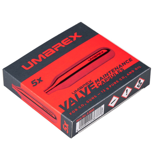 Umarex - CO2 12 g kapsle pro údržbu ventilů - 5 ks - 4.1683