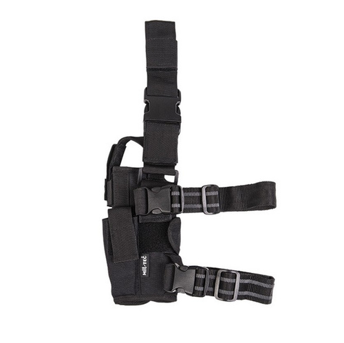 Mil-Tec - Nastavitelné pouzdro na nohu - černé - 16145102