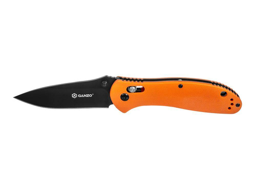 Ganzo - Zavírací nůž - 440C - oranžový - G7393-OR