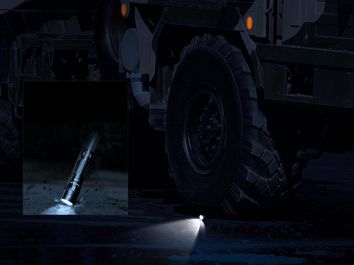 Fenix - LED svítilna - 3000 lumenů - 5000 mAh - černá - PD40R V2.0