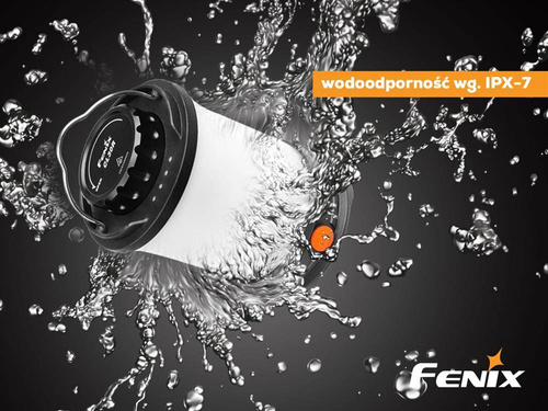 Fenix - Kempingová LED svítilna - 650 lumenů - 18650 - černá - CL30R