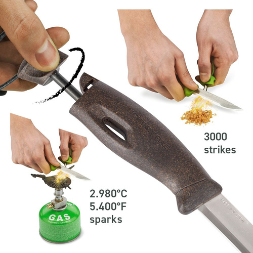 Light My Fire - Švédský nůž FireKnife BIO - Rustyorange - 2121110310