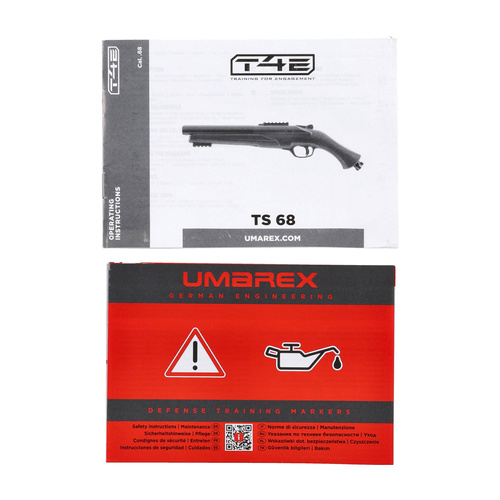 Umarex - Brokovnice RAM T4E TS 68 Gen2 - .68 - CO₂ - Černá - 2.4072