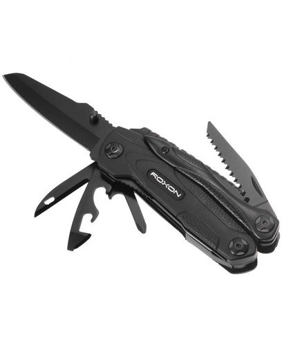 Roxon - Multitool Sparkle s Flrestarterem - černý - CM1349
