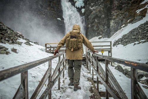 Helikon - Batoh Bergen® - Cordura® - 18 l - zemitě hnědý / hliněný - PL-BGN-CD-0A0BA
