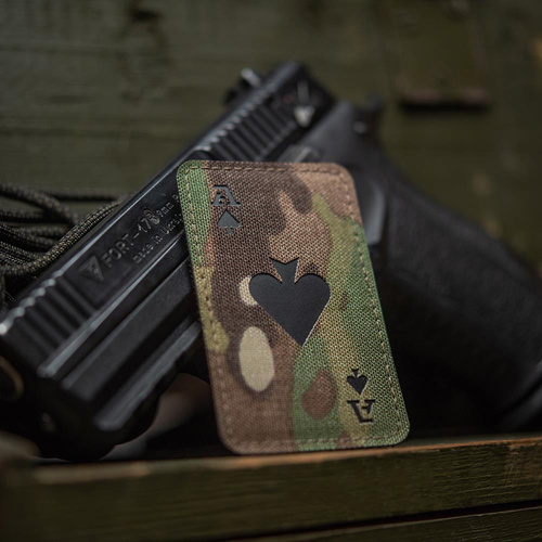M-Tac - Nášivka Ace of Spades - Cordura 500D - Multicam / Black - 51109802