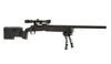 Specna Arms - SA-S02 CORE™ Sniper rifle replica with scope and bipod - Black