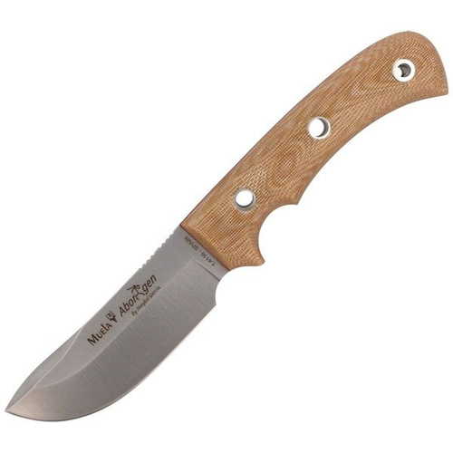 Muela - Křovinořez s plnou špičkou Micarta 120 mm - ABORIGEN-12D