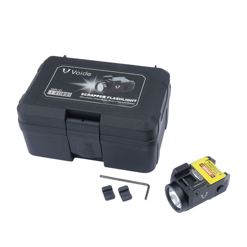 Vaide - Zbraňové LED světlo Scrapper Subcompact Pistol - 500 lumenů - černá - VAPL-01