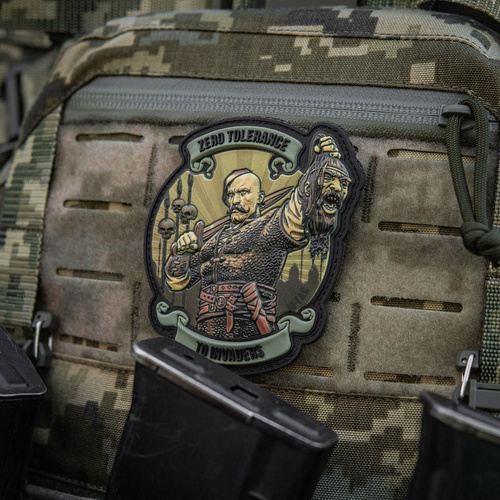 M-Tac - nášivka Zero Tolerance - PVC - olivová - 51348043