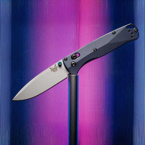 Benchmade - Zavírací Nůž 535SL-13 Bugout - CPM-S90V - Modrý - 535SL-13