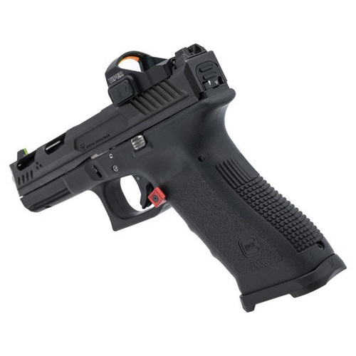 Strike Industries - Modulární spouštěč zásobníku pro Glock Gen 1/2/3 - červený- SI-G3-MagRelease-RED