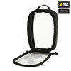 M-Tac - Malý průhledný organizér Elite - 22 x 14 cm - černý - 10147002-S