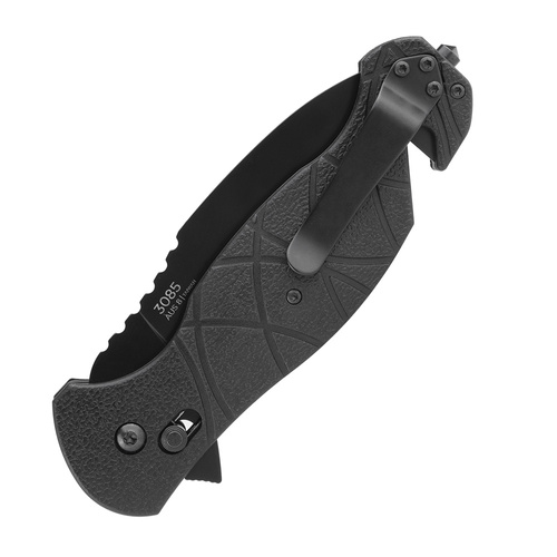 Ka-Bar - Zavírací záchranářský nůž Coytu Folder 3,5" - AUS 8A - Černá - 3085