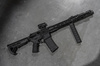 Strike Industries - Strike Stacked Angled CMS Front Grip - M-LOK - Black - SI-AR-CMS-SAF