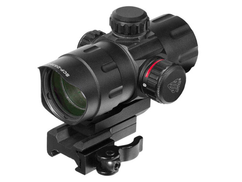 Leapers - Red Dot UTG DS3840 4,0'' 30 mm - 4 MOA - černý - SCP-DS3840W
