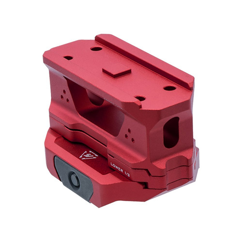 Strike Industries - Nízkoprofilový držák mířidel - červený - SI-T1-RISER-RED