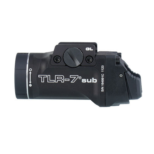 Streamlight - Taktická zbraňová svítilna TLR-7 SUB - G43X/G48 - 500 lm - černá - L-69400