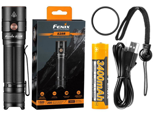 Fenix - Dobíjecí LED svítilna E28R - 1500 lm