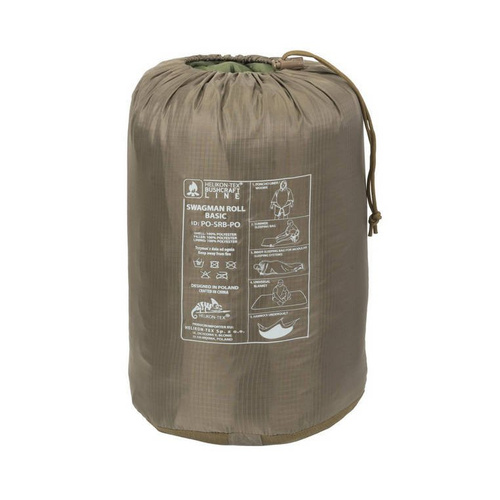 Helikon - Poncho Swagman Roll Basic - Černý - PO-SRB-PO-01