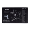 Gunpany - Podložka na čištění zbraní Glock - Černá - SCBM-02