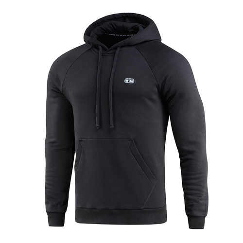M-Tac - Bavlněná taktická mikina s kapucí Hard Raglan - černá - 51388002