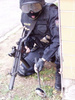 ESP - Taktické zrcátko pro teleskopický obušek, s pouzdrem - 71 mm - M-2 HOLDER