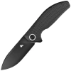Fox - Zavírací nůž EDC Acutus Black G10 - Liner Lock - High Speed D2 - PTFE - Black - BF-764 BB