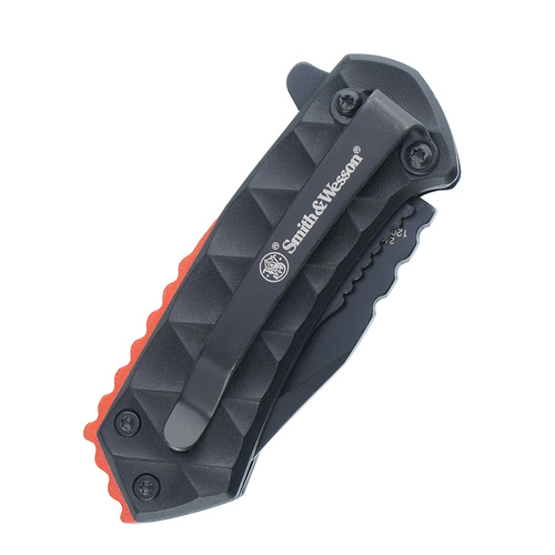 Smith&Wesson - Zavírací nůž 24/7 - 8Cr13MoV - Clip Point - černý - 1208417