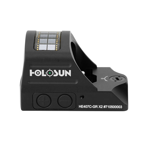 Holosun - HE407C-GR X2 Elite Micro Green Dot - Solární panel